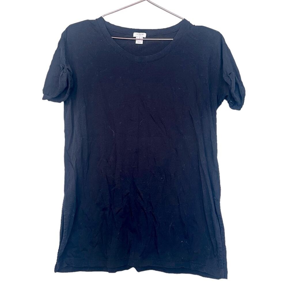J Crew Factory lightweight black short sleeve t shirt small